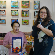 Художник, который видит мир прекрасным. В Мироново открыта выставка работ Галины Кожевиной