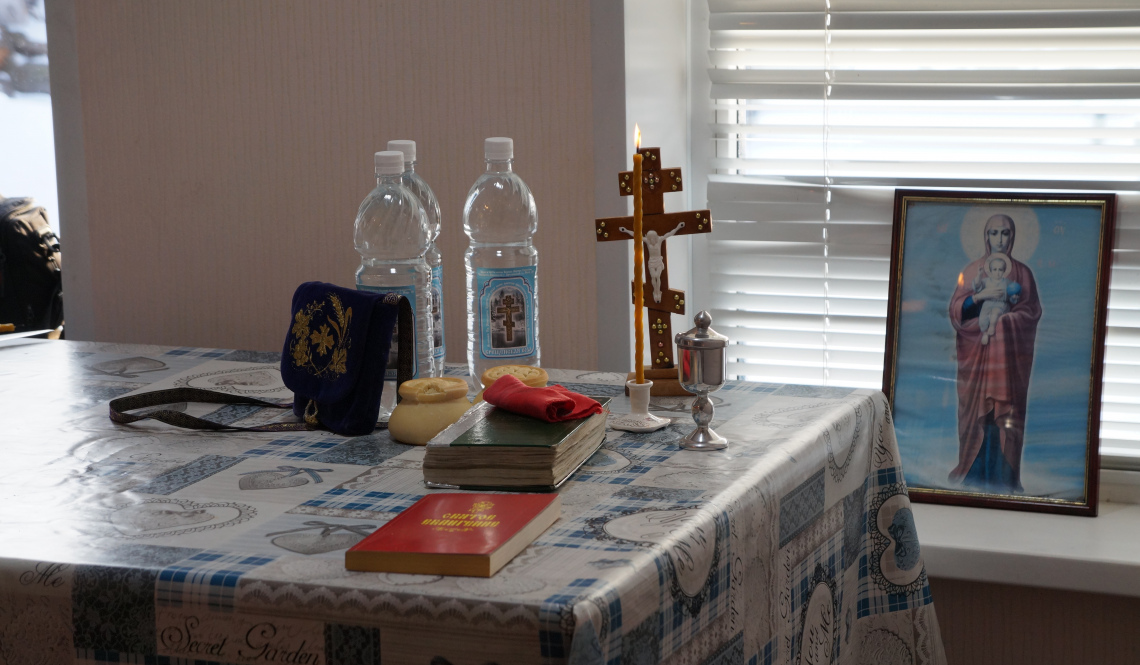 Уже как братья и сестры. В Бичуре на службе побывали прихожане артемовского храма