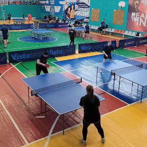 Два турнира по настольному теннису собрали в Артемовском около сотни участников