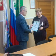 Жительница Буланаша отмечена за помощь при пожаре