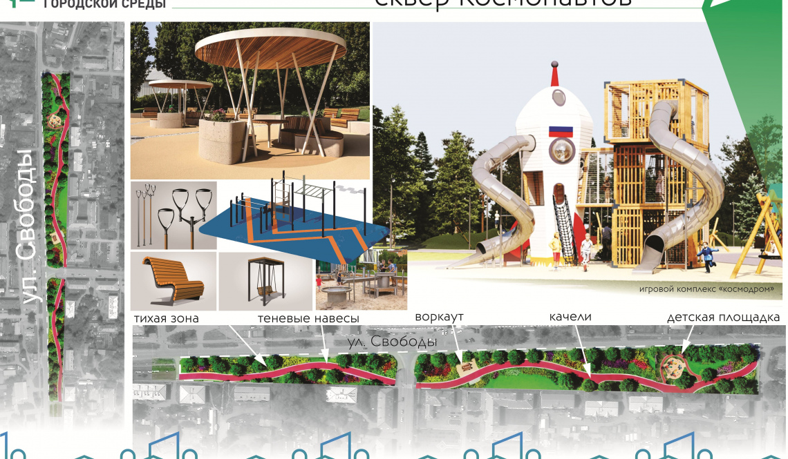 Как архитекторы видят обновленные скверы Артемовского? Посмотрите!