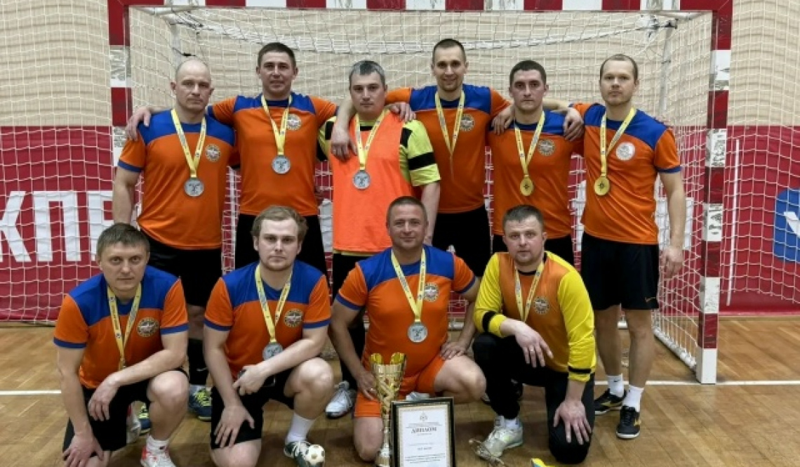 Лучшая команда области по минии-футболу - 54 пожарно-спасательного отряда