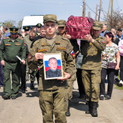 “Очень хороший был человек”. Последнее «прости» прозвучало в адрес воина Юрия Фимушина