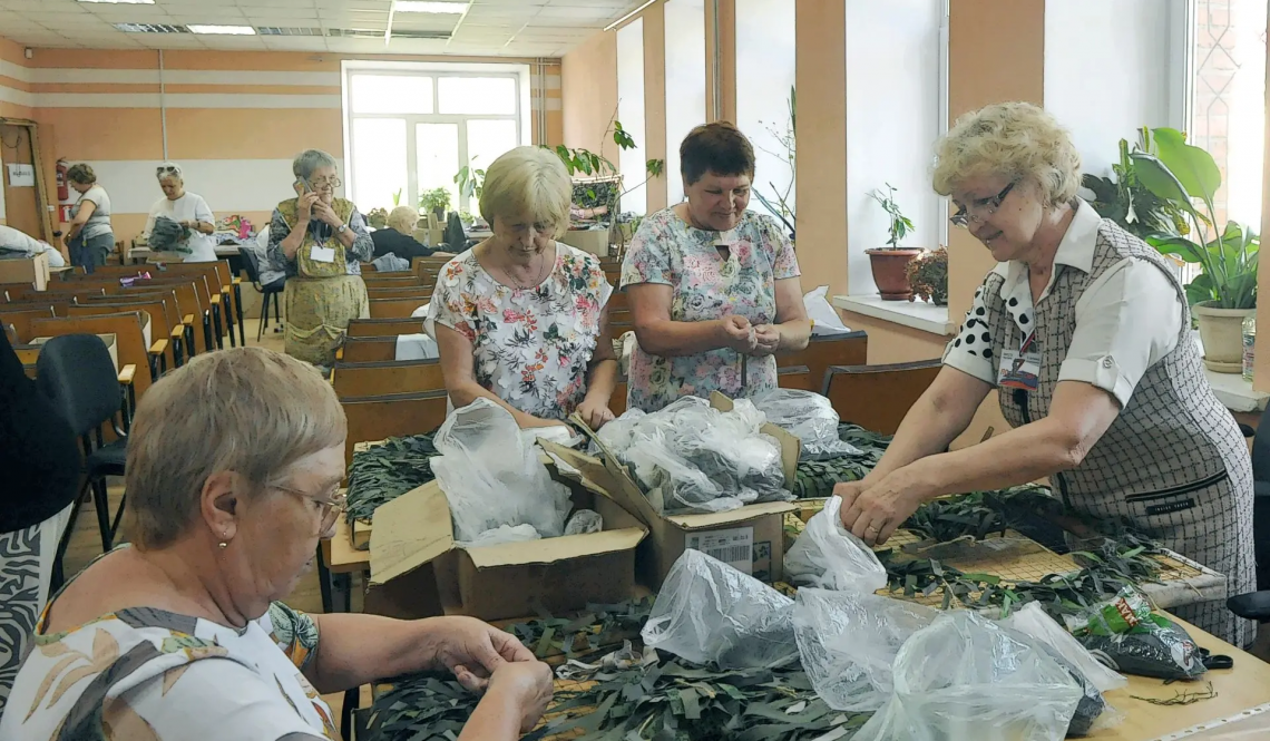 По зову сердца. В Буланаше налажена работа маленькой волонтерской фабрики