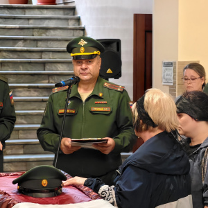 “Судьба солдата непредсказуема”. Воина Вячеслава Данилова проводили в последний путь