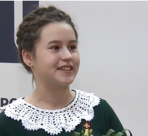 Яна Ялалова стала героиней выпуска областных новостей.