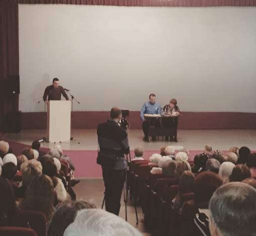 Дмитрий Ионин выступил на конференции в поселке Буланаш.