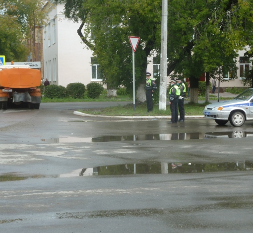 В дождливую погоду грязь только размазывается