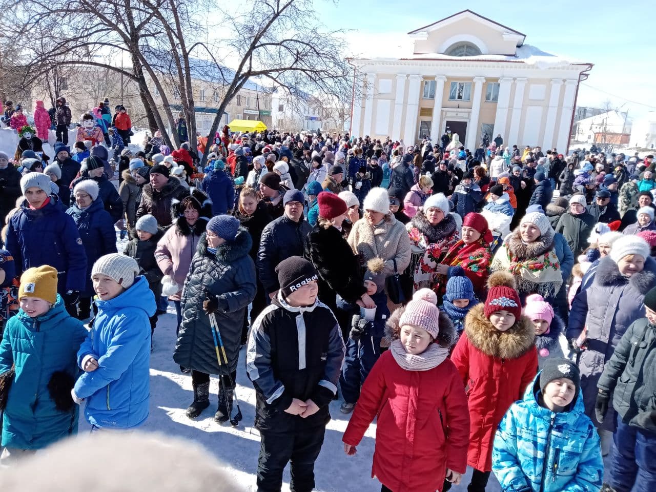 Как в Артемовском районе зиму провожали