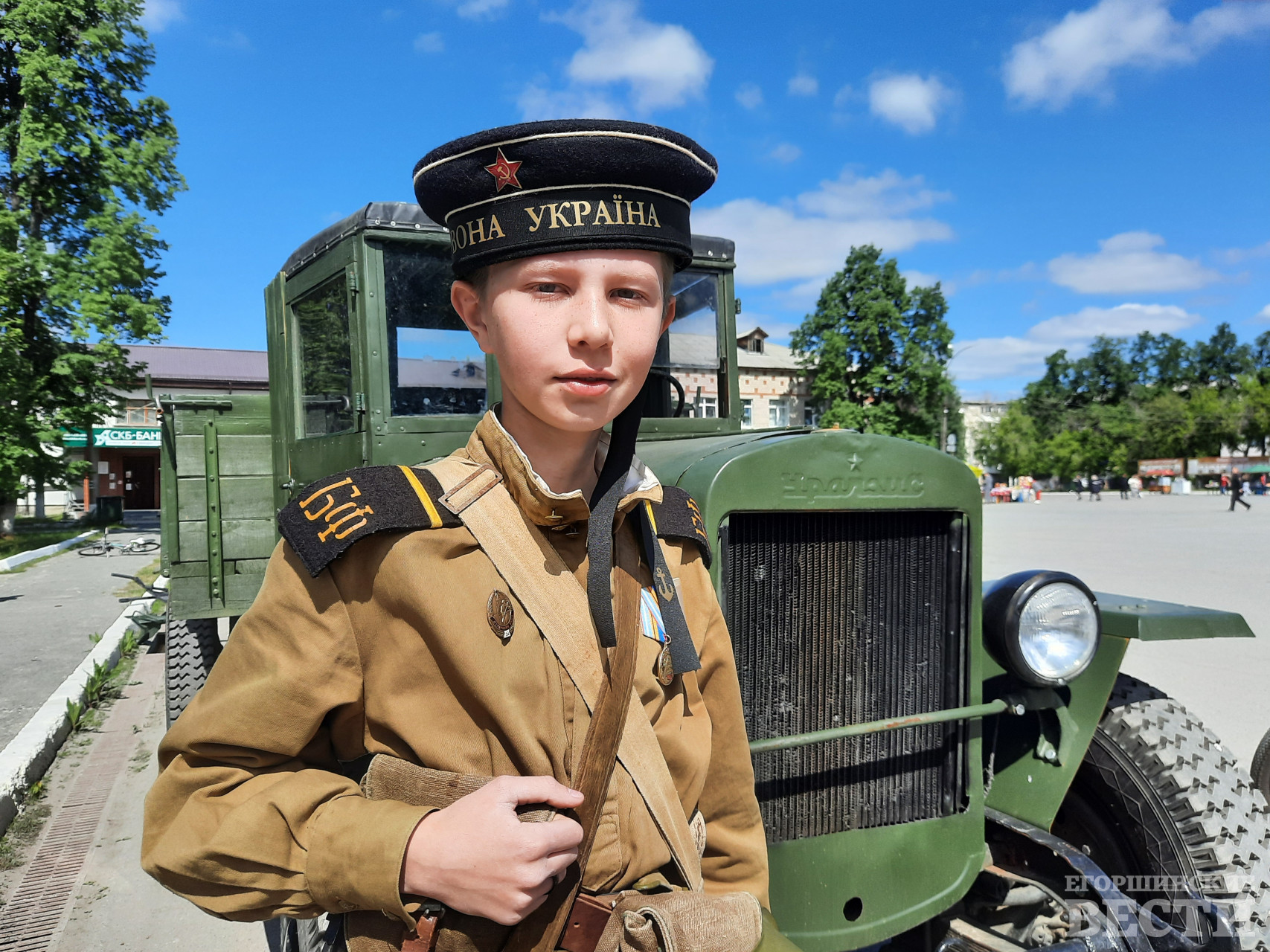 Валерий Шашев воспитанник военно-исторического клуба 