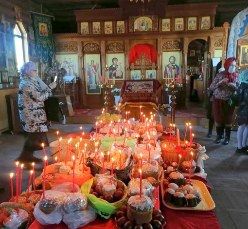 Освящение пасхального угощения - добрая православная традиция.