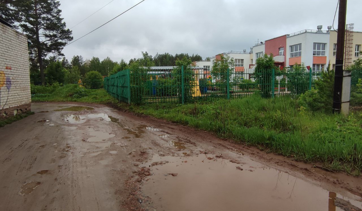 «Глава Артемовского ГО сам ездит к дому по разбитой дороге!»