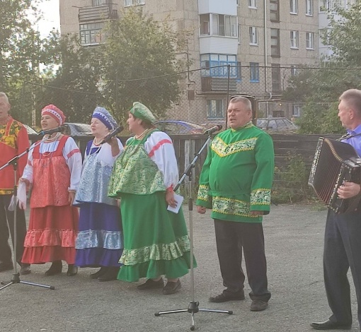 Клуб любителей русской гармони из села Деево, порадовал зрителей своим музыкальным творчеством