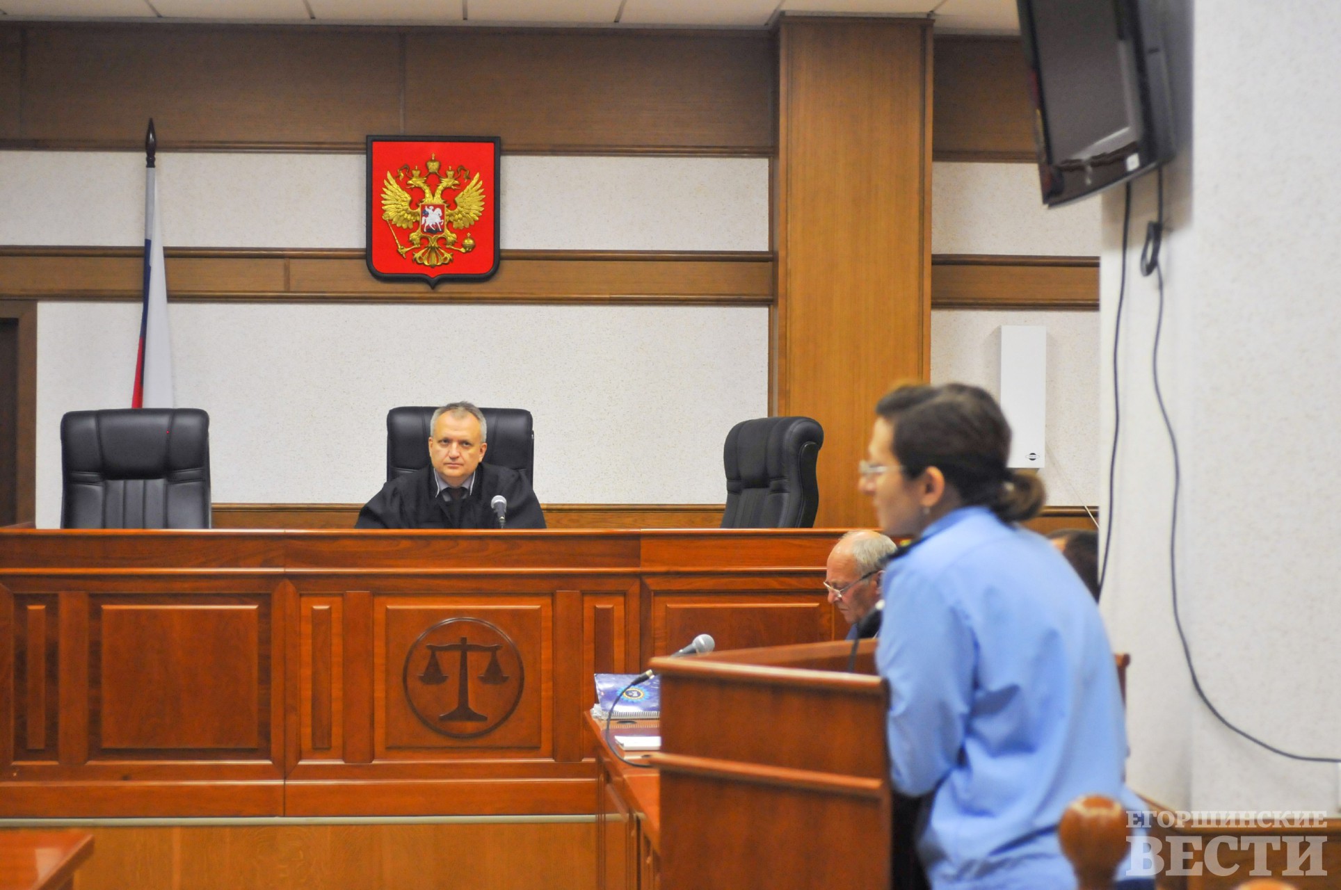 Суд идет под председательством Андрея Минаева. Фото: Петр Александров, 