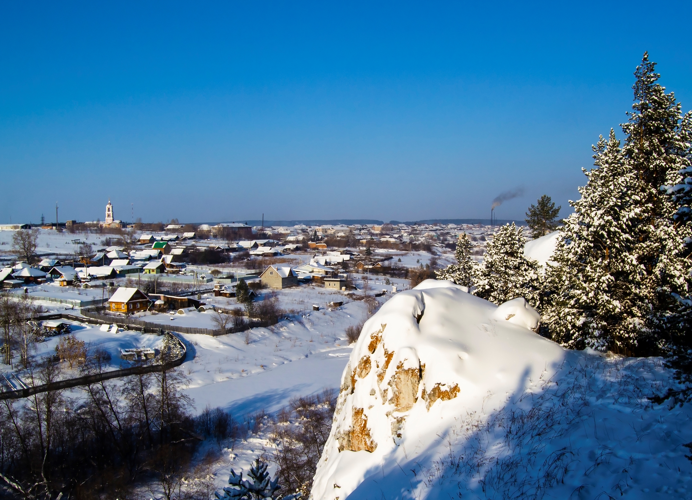 Установить села