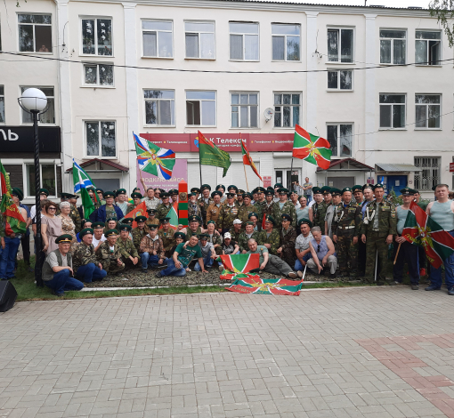 Общее фото на 105-летие образования пограничных войск ФСБ России