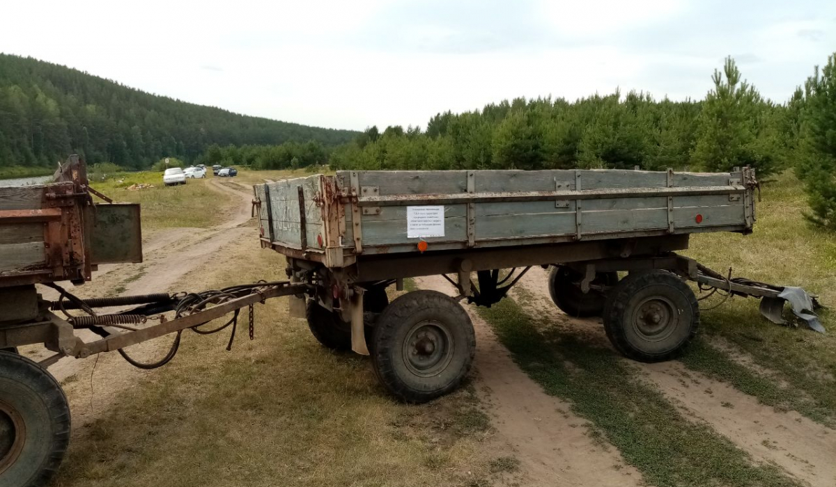 Дорогу к местам отдыха у Мантурова Камня и речки Реж перегородили