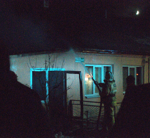 Пожарные села Деево помогли мироновским огнеборцам.
