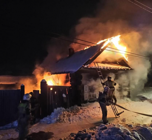 За год в Артемовском районе сгорело 65 жилых домов.