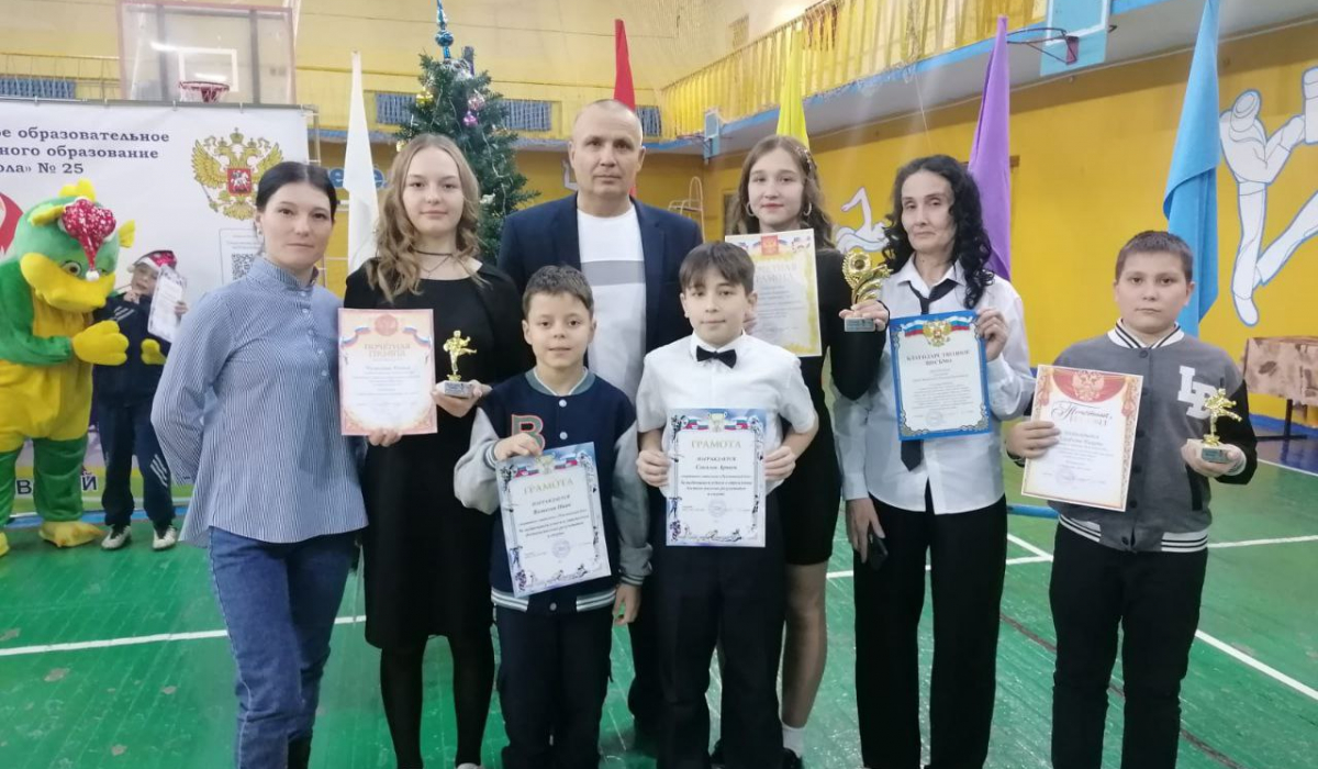 В буланашской Спортшколе №25 наградили &quot;Лучших спортсменов 2023 года&quot;