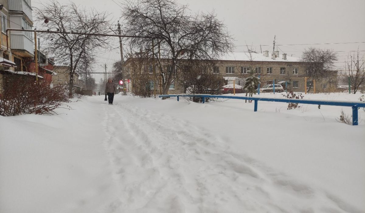 Весна в Артемовском: ветер, снег, морозы ночью
