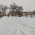 Весна в Артемовском: ветер, снег, морозы ночью