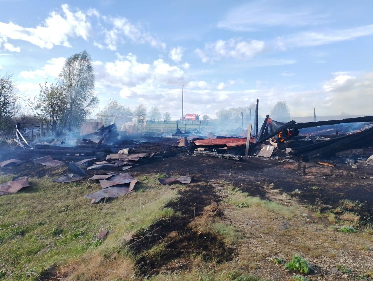 Десять домов в Артинском районе сгорели из-за стеклянной банки?