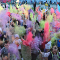 1 июня в Артемовском в фото и видео: разноцветный праздник детства
