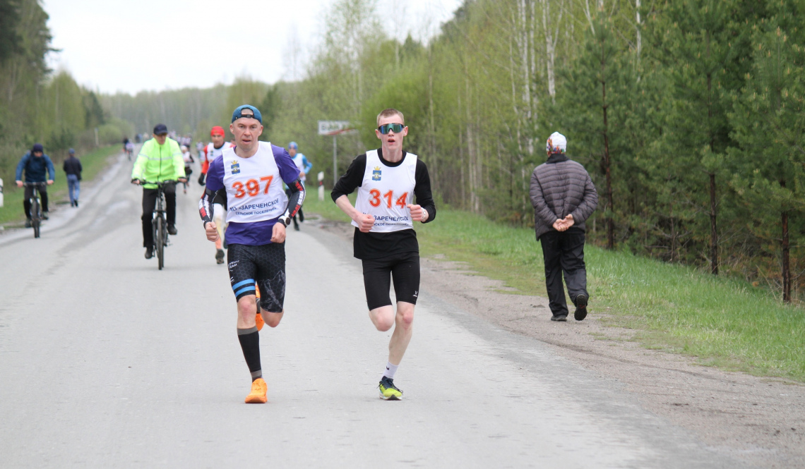 Пробег в Камышловском районе проверил силы наших бегунов
